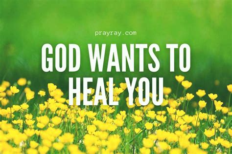 PRAYER TO GOD FOR HEALING Based on Faith. God Wants to Heal You