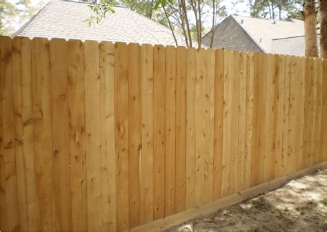 Wood Picket - Asheville Fencing