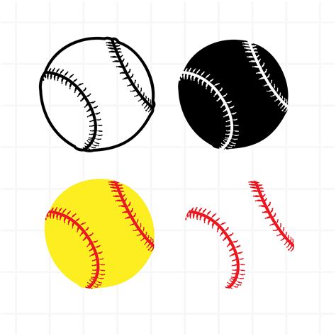 Free Softball Clipart Borders For Wedding