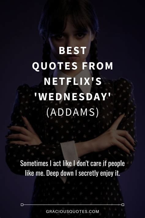 Wednesday Addams Quotes Tumblr