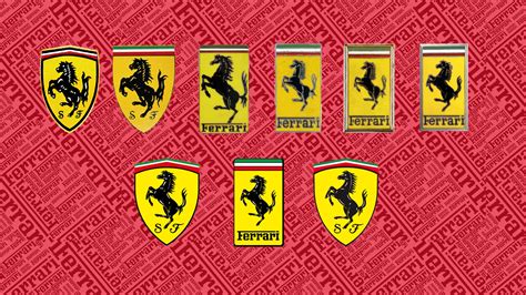 Ferrari horse logo design history - Designboyo