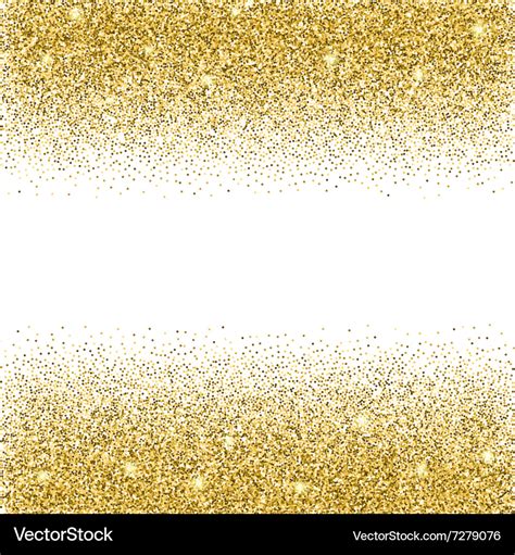 Gold glitter background Royalty Free Vector Image