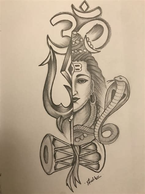 Sketch of lord Shiva | Shiva art, Art drawings sketches, Beauty art ...