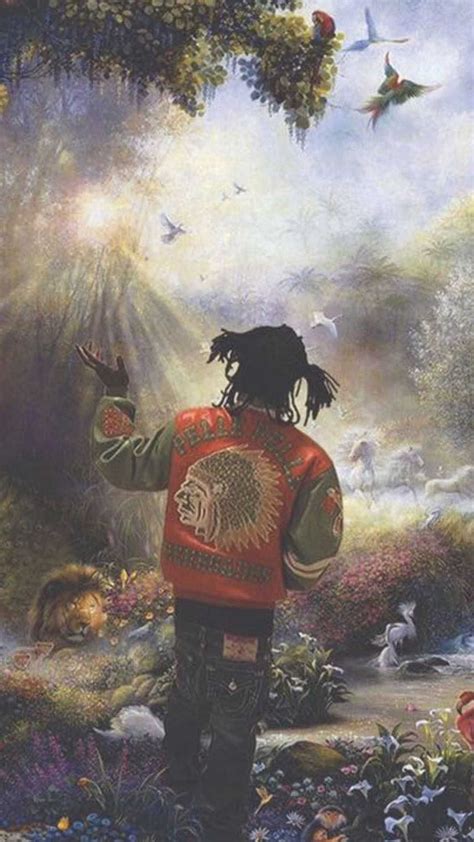 Lucki Wallpaper | Travis scott iphone wallpaper, Surreal art, Wallpaper