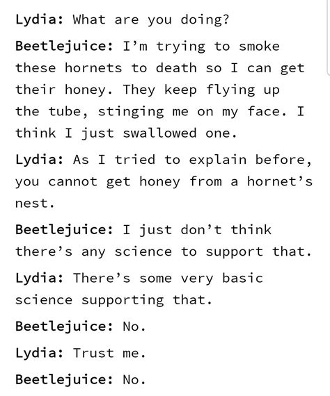 Beetlejuice Musical Lyrics