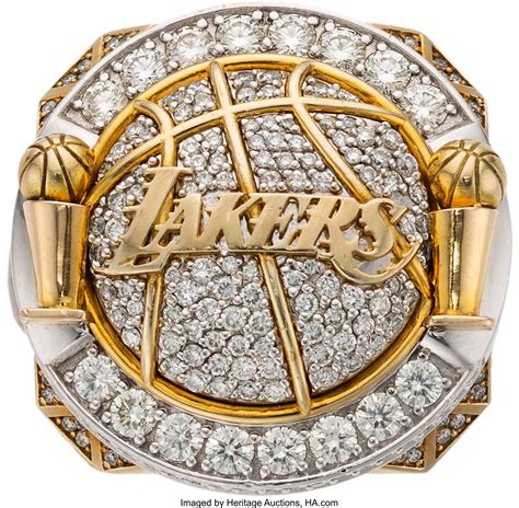 2010 Los Angeles Lakers NBA Championship Ring Presented to Forward ...