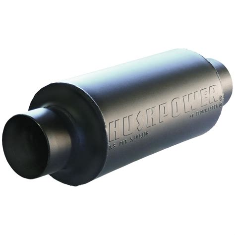 FLOWMASTER HUSHPOWER PRO SERIES MUFFLER FLO13012100 ROUND 3" IN/OUT ...