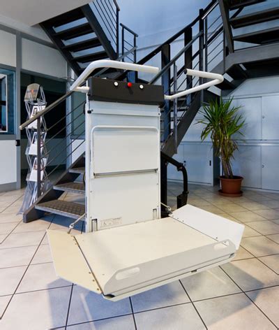 Curved Inclined Platform Lifts | Wheelchair Stair Lift