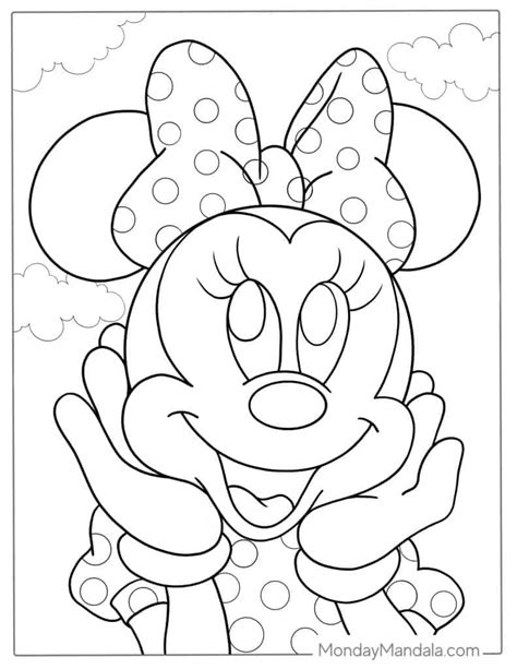 30 Minnie Mouse Coloring Pages (Free PDF Printables)