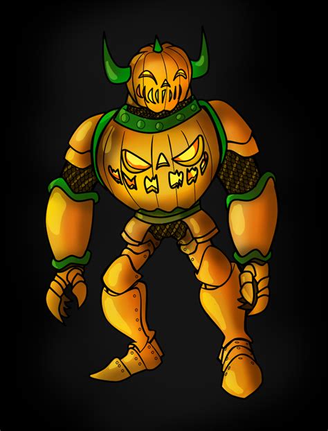 Pumpkin Knight by Eternal-Shadow-S on DeviantArt