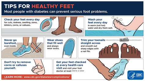 Tips for Healthy Feet | Diabetes | CDC