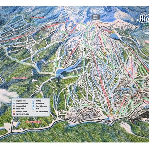 Yellowstone Club Master Plan Map Illustration by Rad Smith | Directory ...