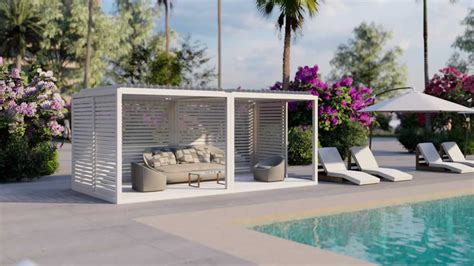 What Makes a Luxury Pool Cabana? - Azenco Outdoor