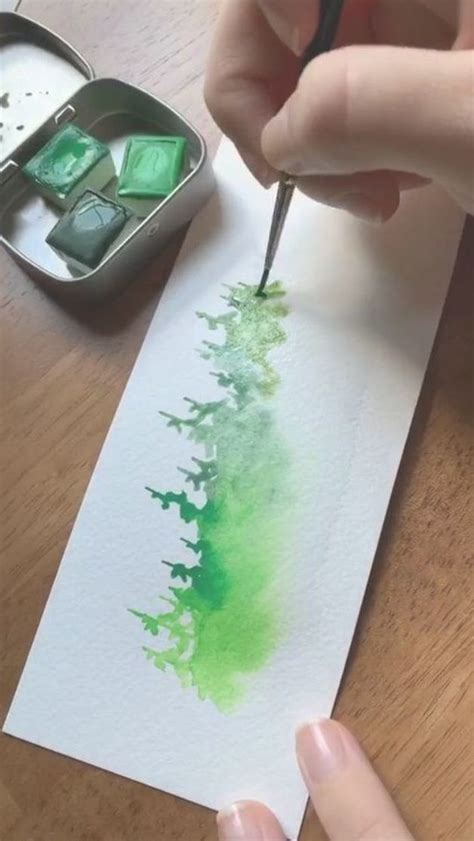 Learn to create watercolor misty forests in my Skillshare class ...