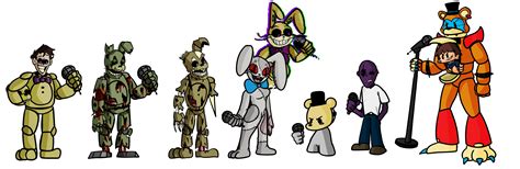 Springtrap fnf mod character list : r/fivenightsatfreddys