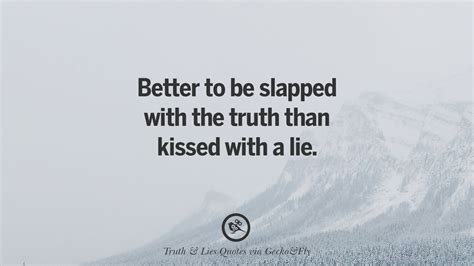 20 Quotes On Truth, Lies, Deception And Being Honest