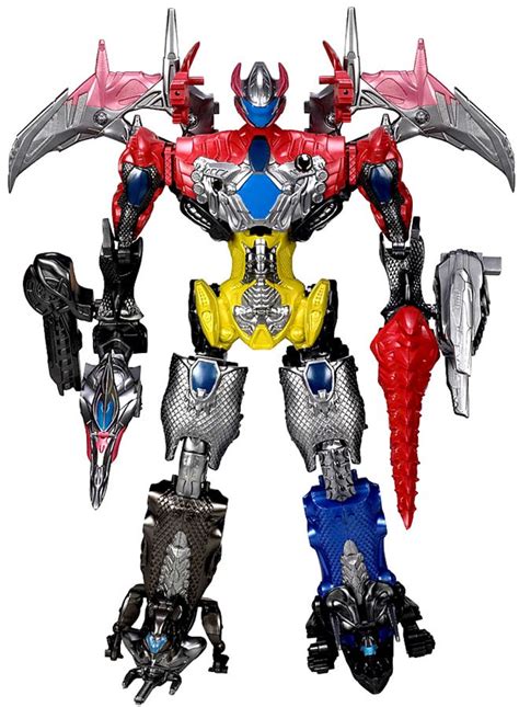 Power Rangers Movie Megazord Exclusive Deluxe Action Figure 5 in 1 ...