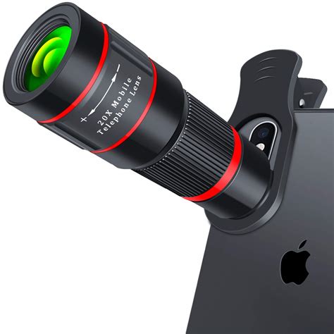 قیمت و خرید Cell Phone Lens, 20X Zoom Telephoto Lens, HD Phone Camera ...