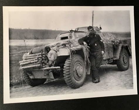 WW2 German Army 7th Panzer Division Reconnaissance Photo Album - Enemy ...