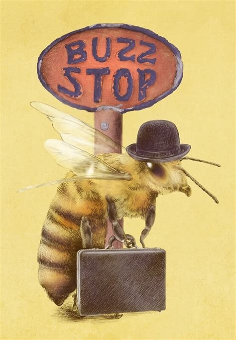 "Worker Bee (option)" by Eric Fan | Redbubble