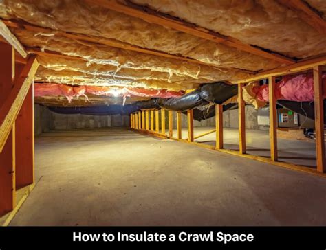 How to Insulate a Crawl Space