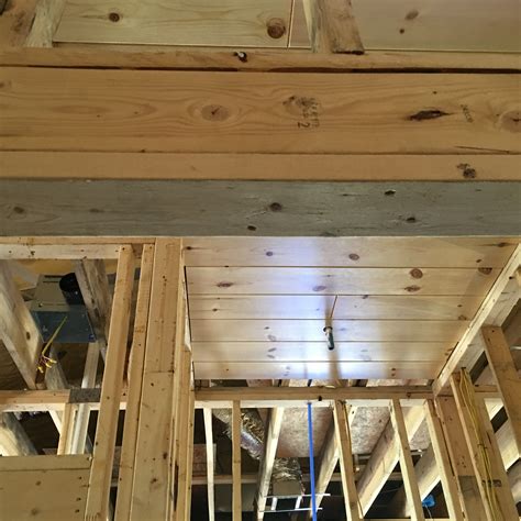 Starting the Tongue and Groove Ceiling Installation | Whiskey Bluff Review