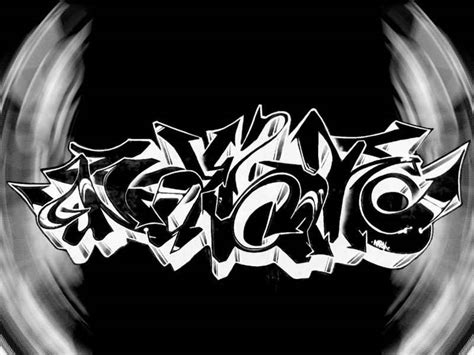 Graffiti Art Black and White Design Ideas | amazing graffiti in the ...