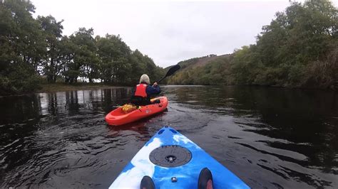 River Spey sit-on Kayaking - YouTube