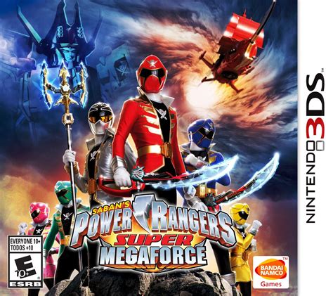 Power Rangers Super Megaforce 3DS Game