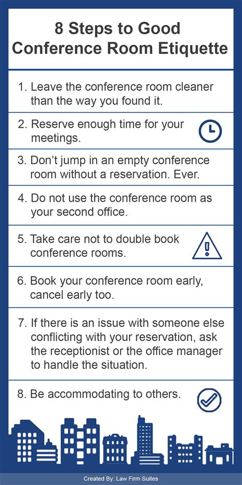 8 Steps to Good Conference Room Etiquette