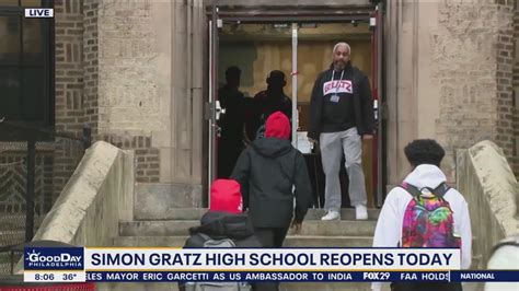 Students return to Simon Gratz High School after asbestos concerns ...