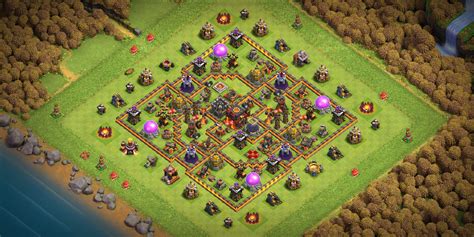 Clash Of Clans Town Hall 10 Base