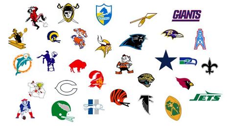 The Sports Design Blog Team Logo History Nfl