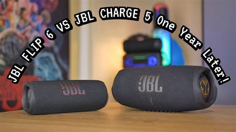 JBL Flip 6 VS JBL Charge 5 - One Year Later ! - YouTube