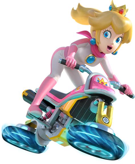 Princess Peach | Peach mario kart, Princess peach mario kart, Peach mario