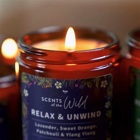 Relax & Unwind | Relaxing Botanical Candle | Scents of the Wild ...