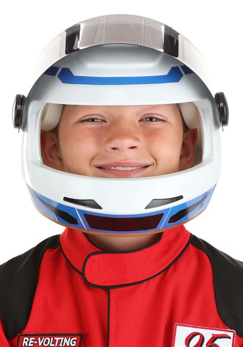 Race Car Driver Kid's Costume Helmet | Race Car Accessories