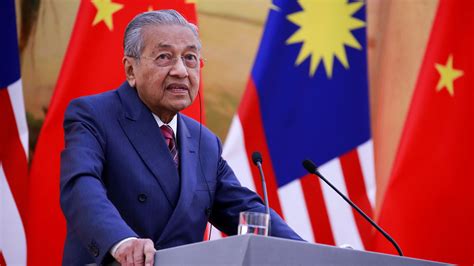 Malaysian prime minister Mahathir Mohamad, age 93, tells the simple ...