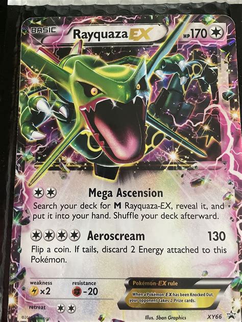 Rayquaza Card