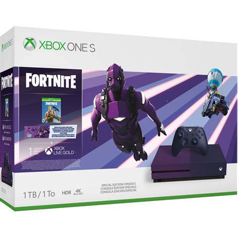 Xbox One S 1TB Console – Fortnite Battle Royale Special Edition Bundle