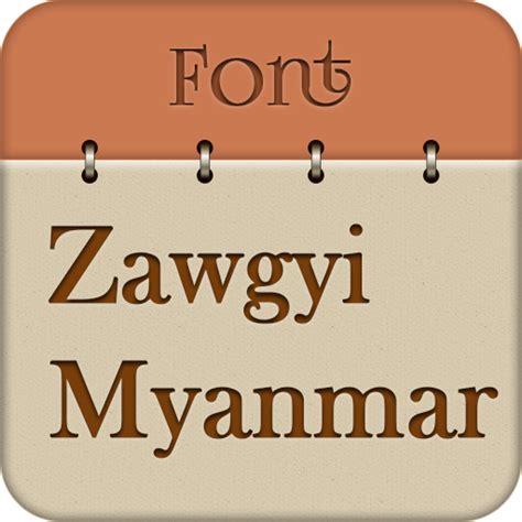 Zawgyi Myanmar Fonts - Apps on Google Play