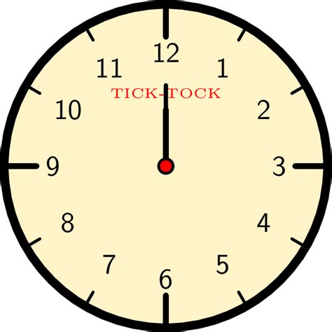 symbols - Generate analog clock with numbered face - TeX - LaTeX Stack ...