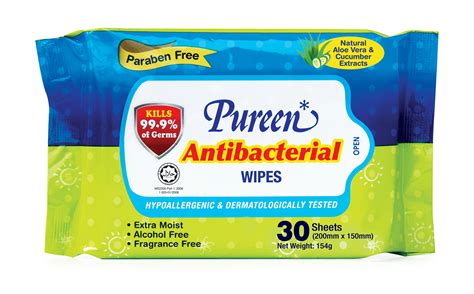 Antibacterial Wipes – Pureen Malaysia