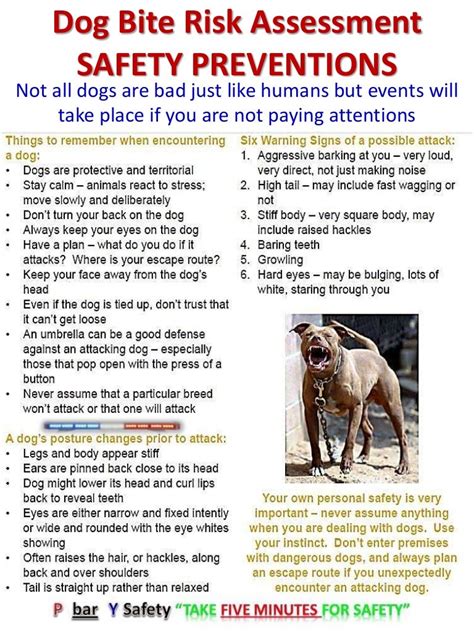 Dog bite risk assessment