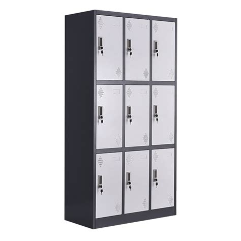 Metal 9 Door Wardrobe Locker - Fubao Office Furniture