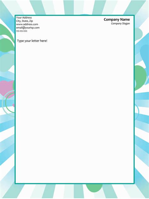 50+ Free Letterhead Templates (for Word) - Elegant Designs