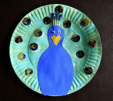 Colorful Treat: 14 Peacock Themed Crafts for Kids!