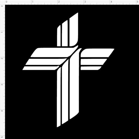 Decal:lcms Cross Lutheran Church Missouri Synod Symbol Vinyl Decal ...