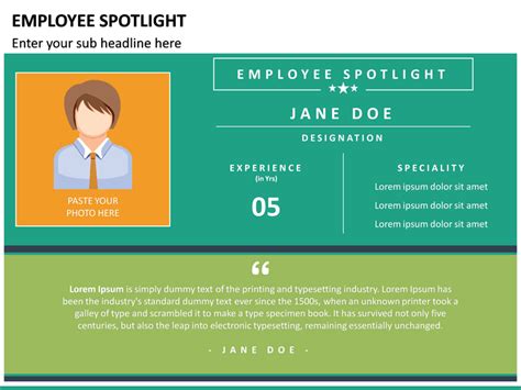 Free Employee Spotlight Template