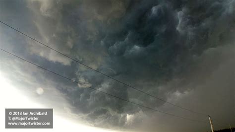 Stormy weather over Drayton, Ontario July 19, 2013. | Stormy weather ...